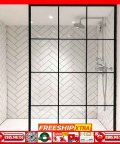 Gạch 10x20 Mosaic trắng mờ