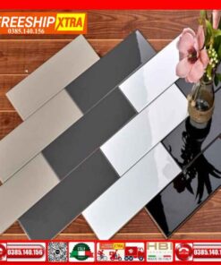 Gạch Mosaic 10x30 trắng