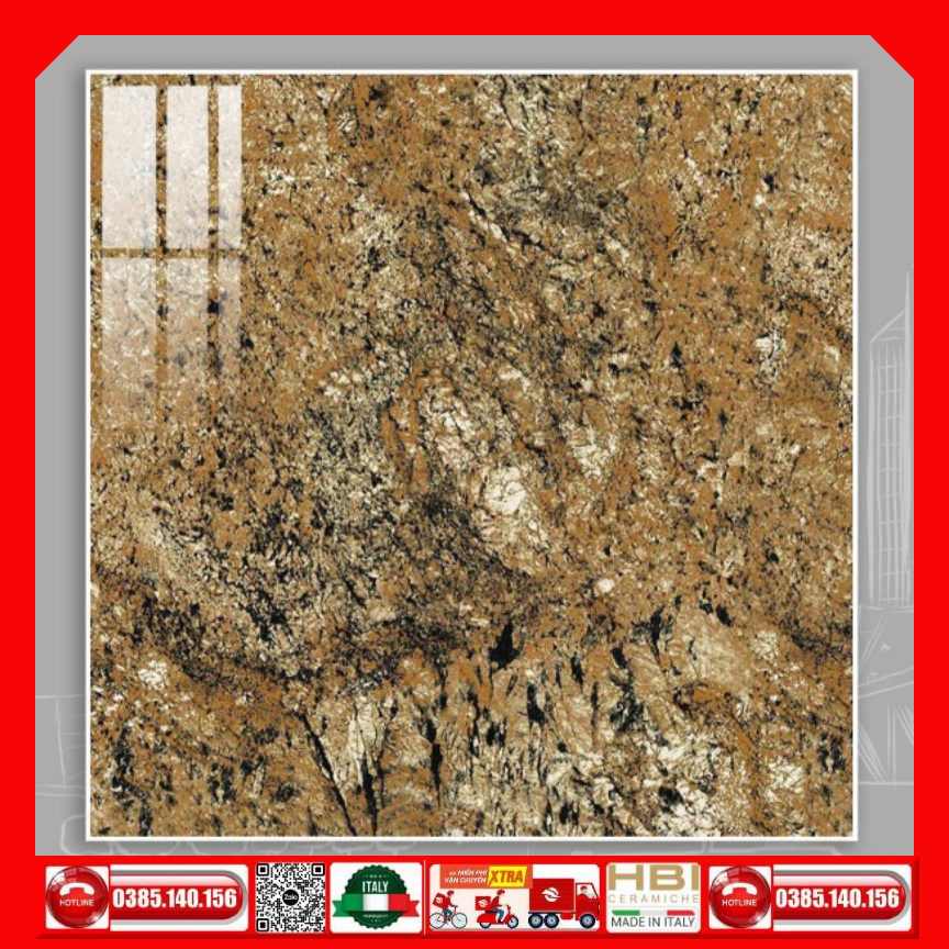 Gạch 60x60 Apodio M66BG947 đá Marbal vàng